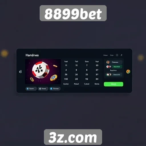 Interface do usuário no 8899bet é intuitiva